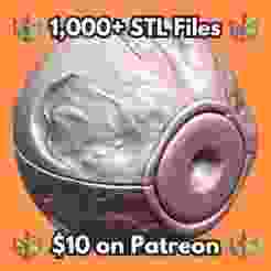 28mm Stone Orb Smooth Carved Runic Patterns MineeForm FDM 3D Print STL File