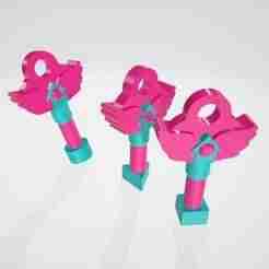 3 KEY RINGS - SQUID GAME "HIDE AND SEEK" SQUID GAME KEYS