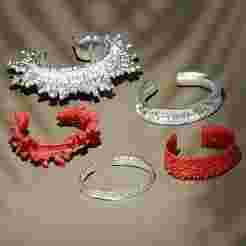 3d Abstract Bracelet Model, 3d Bracelet Stl Design, Aesthetic 3d Jewelry Making, Digital Downloadable Model File