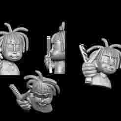 3D Cartoon Character Solid Printable Model | STL for 3D Printing