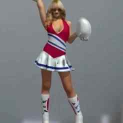 3D Cheerleader - Energy and Motion