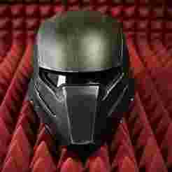3D helldivers 2 futuristic science fiction Helmet for print
