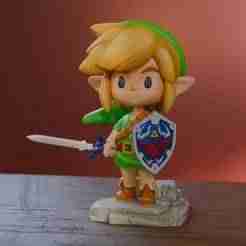 3D Model of Link - Chibi Style for 3D Printing