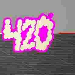 420 cloud keychain