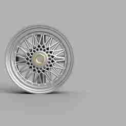 70's popular spoked wheel for resin print