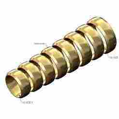 8mm wide chamfered sides comfort fit rounded wedding band 3D print model