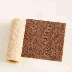 Abandoned Rotten Wood Roof Texture Roller STL File – Seamless Texture Roller for Clay, Pottery, Fondant and Crafts