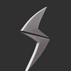 Absolute Flash Logo - 3D Printable Emblem