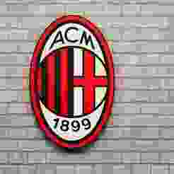 AC Milan 3D Puzzle Wall Emblem – Paintable Club Crest
