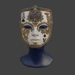 Ace Card Female Face Mask