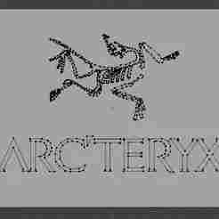 Actérix logo on plate