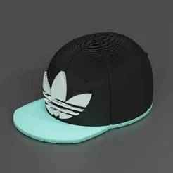 Adidas Logo Cap Keychain – High-Quality 3D Model