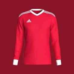 ADIDAS TABELA 18 LS JERSEY  | Marvelous / Clo3d / obj / fbx