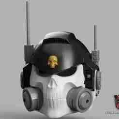 Advanced Reiver Vanguard Space Marine MK.10 1:1 Cosplay Helmet Replica