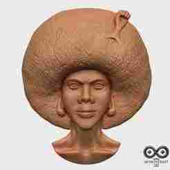 Afro Queen Relief – Symbol of Freedom & Power