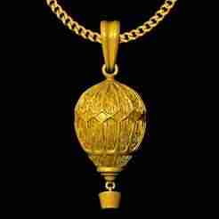 air ballon pendant charm