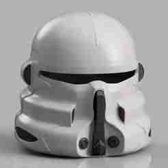 Airborne Trooper ROTS / First Order Purge Trooper (Parachute Trooper) Clone Helmet Star Wars Cosplay 1:1