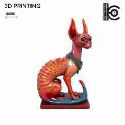 Alien Sphynx Guardian - Ancient Watcher from Beyond