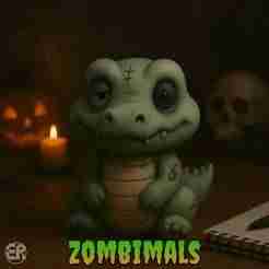 Alligator - Zombimals Collection 👻✨