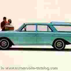 AMC Rambler wagon clasic v2 key ring silhouette
