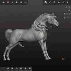 American Saddlebred Model Horse Sculpture