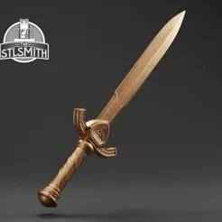 Ancestral Breton Dagger ESO Life Size Prop STL