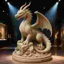Ancient Cliff Guardian - Dragon Statue STL