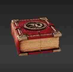 Ancient Dragon Spellbook Dice Box - Hinge