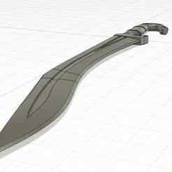 ancient greek kopis cosplay sword