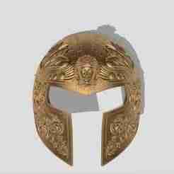 Ancient Greek Medusa Helmet - Decorative Warrior Mask
