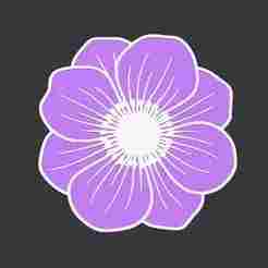 Anemone Keychain