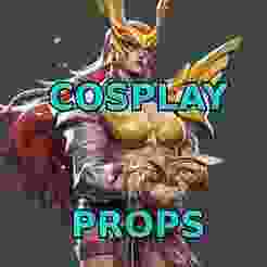 Angela Odindottir, Default Costume, Marvel Rivals Cosplay Kit for 3d printing, ARmor, weapon, Sword, Spear, Shield, Axe,  kitbash