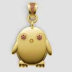 Animal Pendant – 3D Printable Model