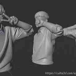 Anime Character 01_Bust