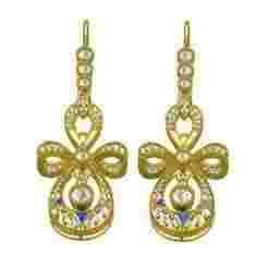 Antique Art Deco Style Earring 4