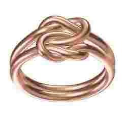 Antique Double Celtic Knot ring
