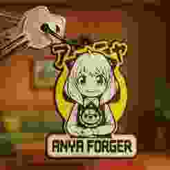 Anya Forger keychain, Spy x Family