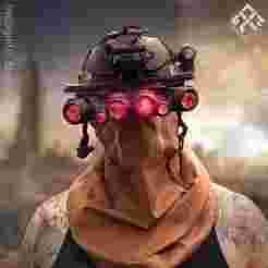 Arachnid Night Vision Goggles | Cosplay / Airsoft | Dummy NVG’s