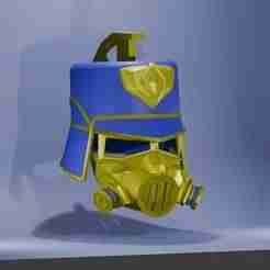 Arcane enforcer mask and helmet