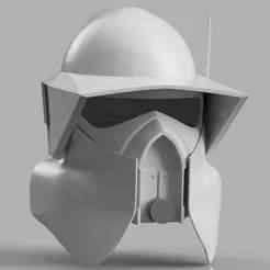 ARF Clone Trooper helmet Animated TCW Sergeant Hound Star Wars Cosplay