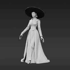 Aristocratic Vampire Noblewoman - Collector's Fantasy Model
