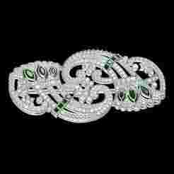 Art Deco Style Designer Brooch 2