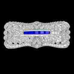 Art Deco Style Designer Brooch