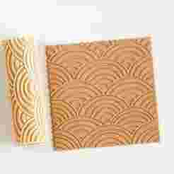 Art Deco Waves Texture Roller no.3