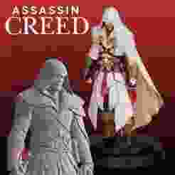Assassin Creed Inspired Action Figure STL