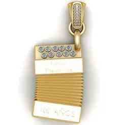 Astor Piazzolla Tribute Pendant