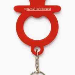 BABY PACIFIER KEYCHAIN