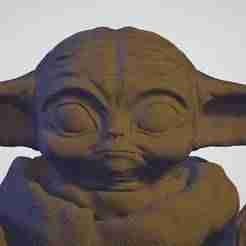 Baby yoda (pen holder)