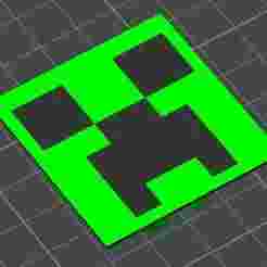 Badge Reel- Minecraft Creeper