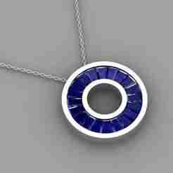 Baguette Pendant